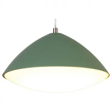 Подвесной светильник LGO Aberdeen LSP-8229 Цвет плафонов зеленый Цвет арматуры хром