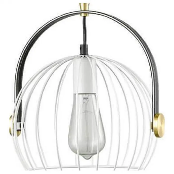 Подвесной светильник Vele Luce Pasquale 654 VL6251P01 Цвет арматуры черный Цвет плафонов белый от ImperiumLoft