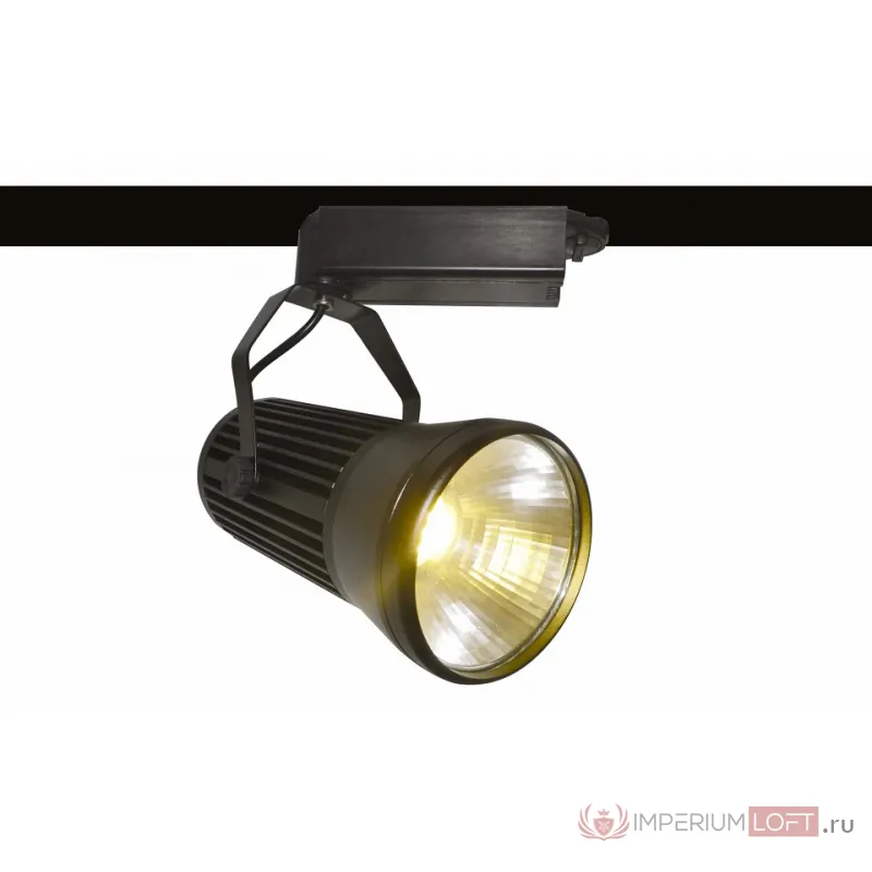 Светильник на штанге Arte Lamp Track Lights A6330PL-1BK Цвет арматуры черный Цвет плафонов черный от ImperiumLoft
