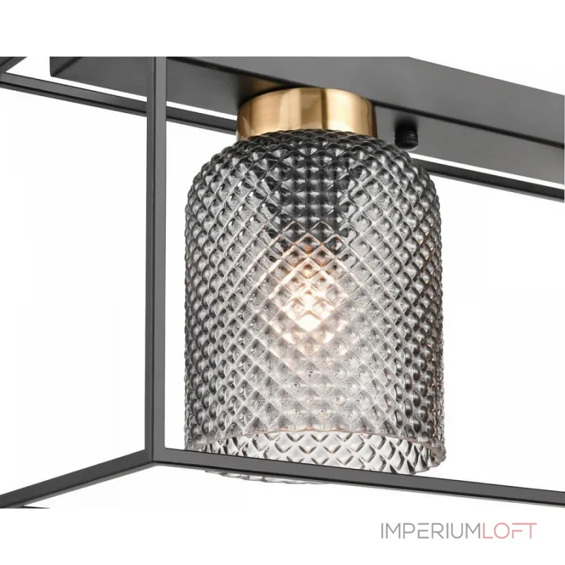 Накладной светильник Vele Luce Morrison VL5472L03 Цвет арматуры золото Цвет плафонов серый