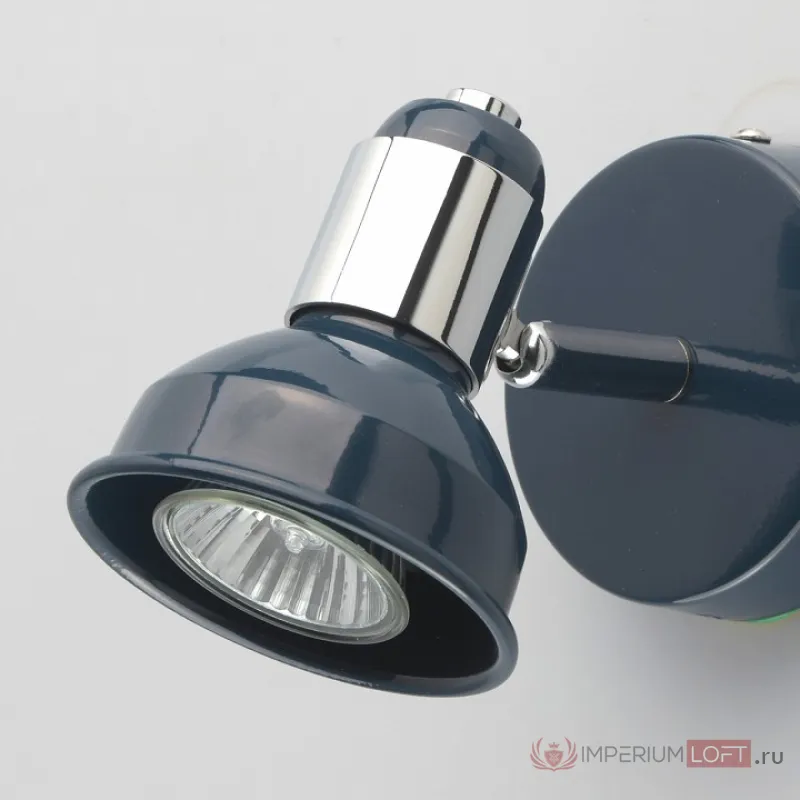Спот MW-Light Хоф 552020701 Цвет арматуры синий Цвет плафонов синий от ImperiumLoft