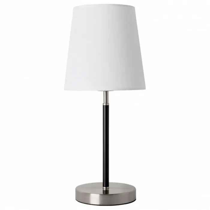Настольная лампа декоративная Arte Lamp Rodos A2589LT-1SS Цвет плафонов белый Цвет арматуры никель от ImperiumLoft