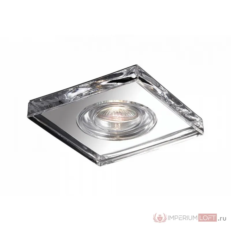 Встраиваемый светильник Novotech Aqua 369884 Цвет арматуры серебро Цвет плафонов прозрачный от ImperiumLoft