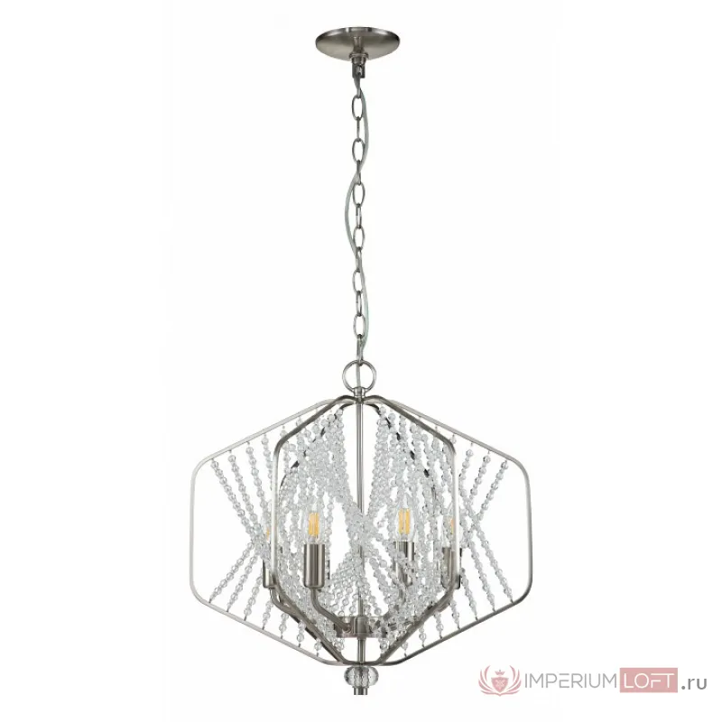 Подвесная люстра Indigo Ballo 12004/6P Nickel от ImperiumLoft