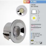 Встраиваемый светильник Horoz Electric Miranda HRZ00002405 Цвет арматуры никель Цвет плафонов никель от ImperiumLoft