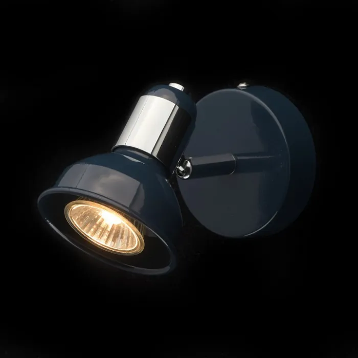 Спот MW-Light Хоф 552020701 Цвет арматуры синий Цвет плафонов синий от ImperiumLoft