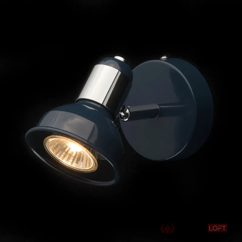 Спот MW-Light Хоф 552020701 Цвет арматуры синий Цвет плафонов синий от ImperiumLoft