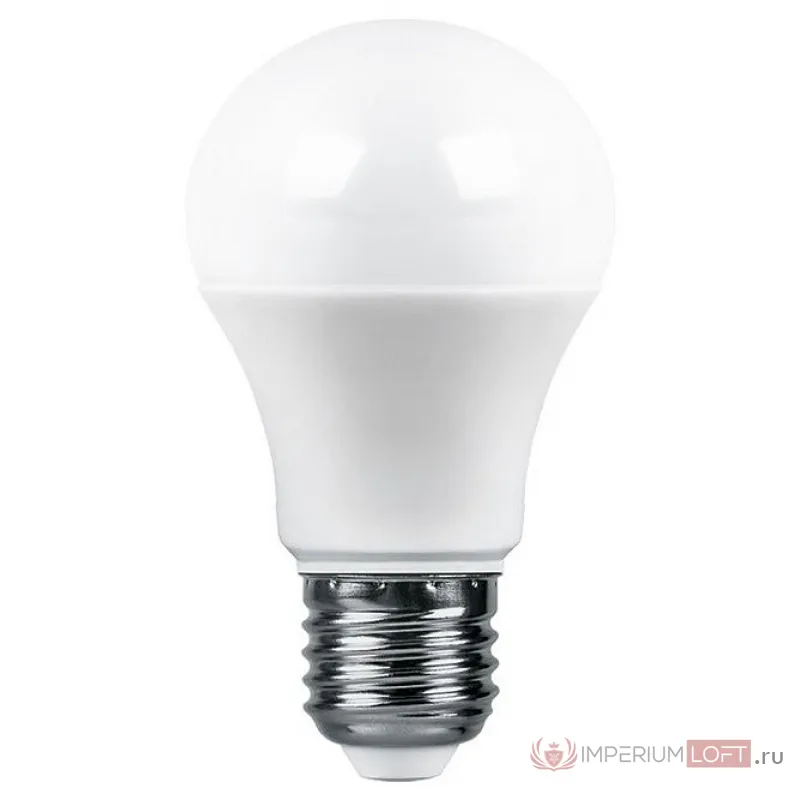 Лампа светодиодная Feron LB-1020 E27 20Вт 2700K 38041 Цвет арматуры никель Цвет плафонов белый от ImperiumLoft