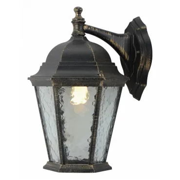 Светильник на штанге Arte Lamp Genova A1202AL-1BN Цвет арматуры золото Цвет плафонов прозрачный