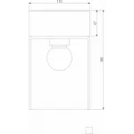 Накладной светильник Elektrostandard Atrani 35085/F от ImperiumLoft