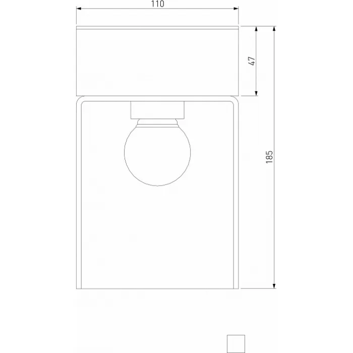 Накладной светильник Elektrostandard Atrani 35085/F от ImperiumLoft
