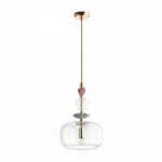 Подвесной светильник Odeon Light Bizet 4855/1A Цвет плафонов прозрачный Цвет арматуры золото от ImperiumLoft