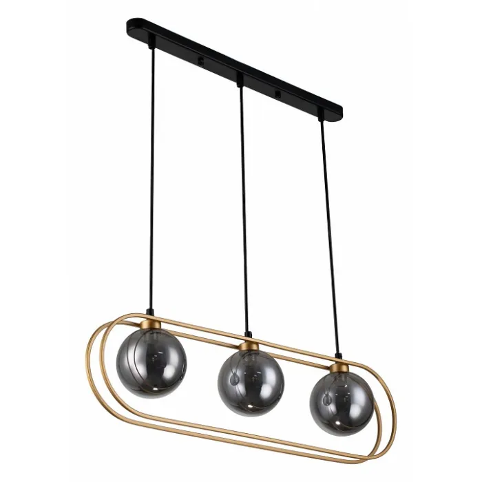 Подвесной светильник Indigo Spazio 11017/3P Gold от ImperiumLoft