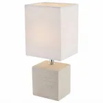 Настольная лампа декоративная Globo Geri 21675 Цвет арматуры хром Цвет плафонов белый