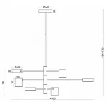 Подвесной светильник F-promo Ducan 3094-6P