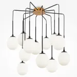 Потолочная люстра Maytoni Branch MOD176PL-12G от ImperiumLoft