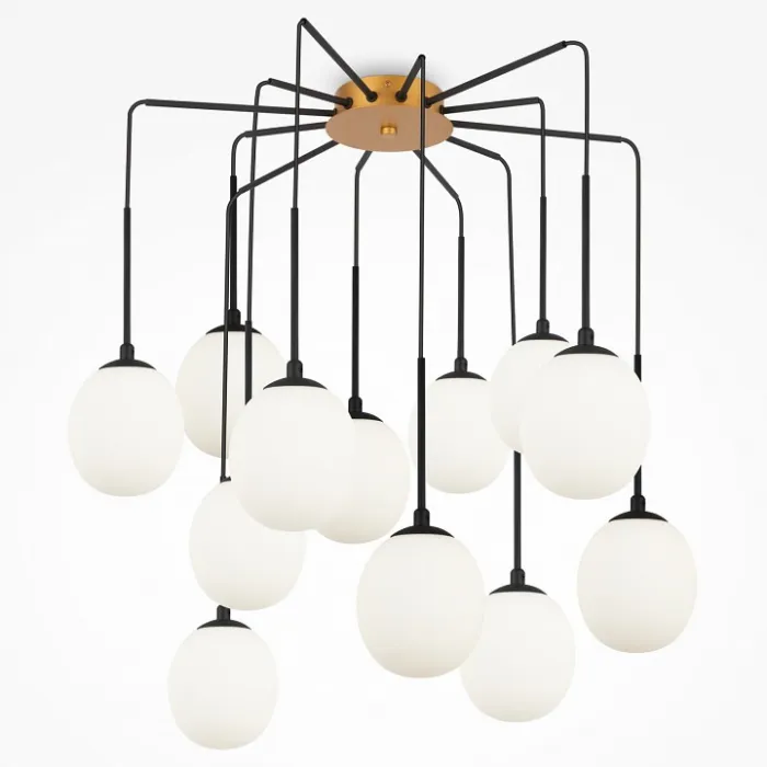 Потолочная люстра Maytoni Branch MOD176PL-12G от ImperiumLoft