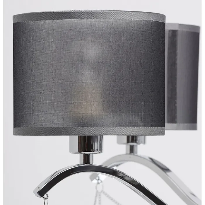 Подвесная люстра MW-Light Федерика 82 379019108 Цвет арматуры хром Цвет плафонов черный от ImperiumLoft