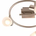Спот Globo Parry 54530-3 Цвет арматуры никель от ImperiumLoft