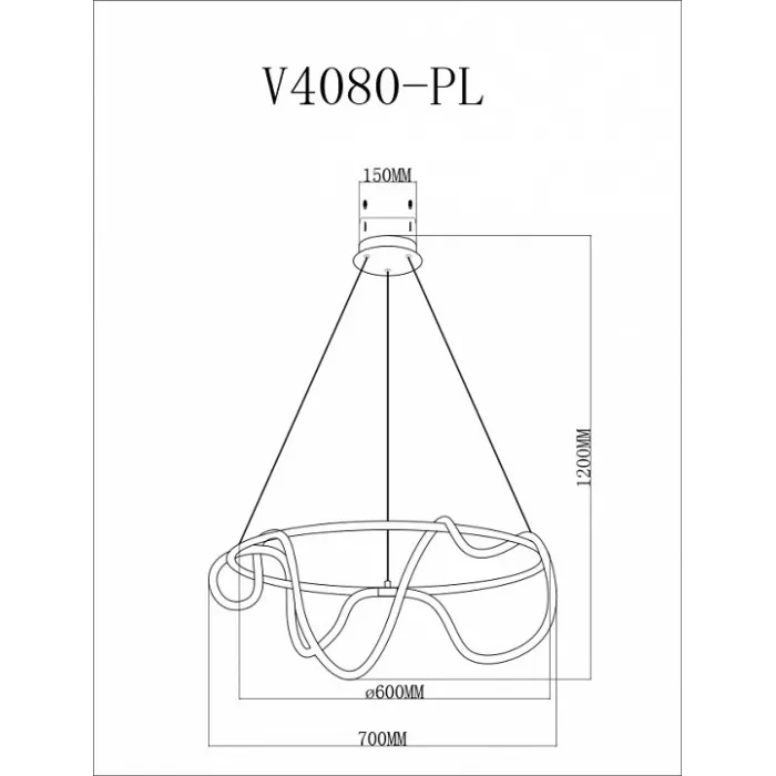 Подвесной светильник Moderli TRUE V4080-PL от ImperiumLoft