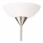 Торшер с подсветкой Arte Lamp Duetto A9569PN-2SS Цвет арматуры серебро Цвет плафонов белый от ImperiumLoft