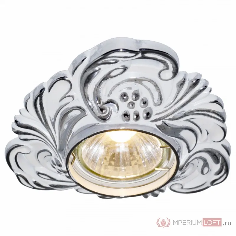 Встраиваемый светильник Arte Lamp Occhio A5285PL-1WA Цвет арматуры серебро Цвет плафонов прозрачный от ImperiumLoft