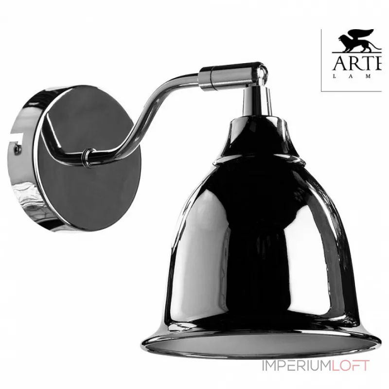 Бра Arte Lamp Campana A9557AP-1CC Цвет арматуры хром Цвет плафонов хром