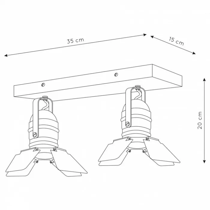 Спот Lucide Picto 17997/02/66 Цвет плафонов розовый Цвет арматуры серый от ImperiumLoft