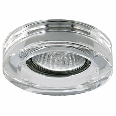 Встраиваемый светильник Lightstar Lei Mini 006150 Цвет арматуры хром Цвет плафонов прозрачный