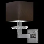 Плафон текстильный Newport 3200 Абажур к 3201/A Черный гладкий Цвет плафонов черный от ImperiumLoft