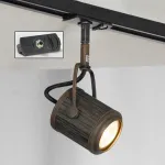 Светильник на штанге Lussole Clifton LSP-9131-TAB Цвет плафонов черный Цвет арматуры черный