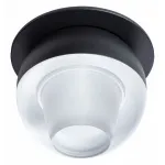 Встраиваемый светильник Arte Lamp Deneb A7249PL-1BK Цвет арматуры Черный Цвет плафонов Серый