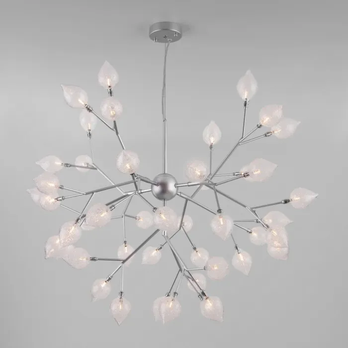 Подвесная люстра Bogate's Boccio 547 Цвет арматуры серебро Цвет плафонов прозрачный от ImperiumLoft