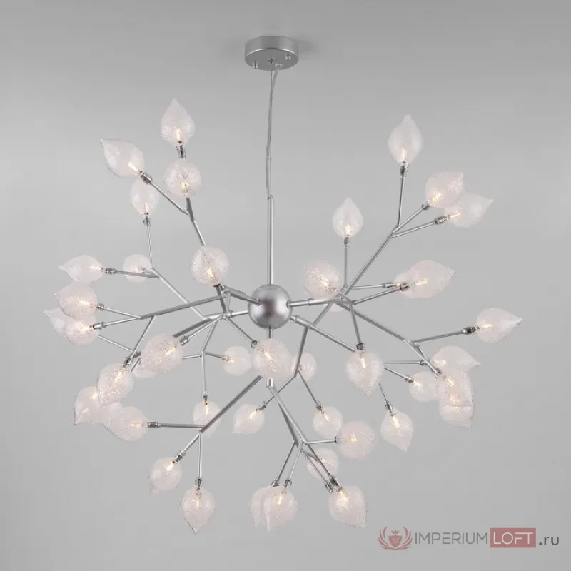 Подвесная люстра Bogate's Boccio 547 Цвет арматуры серебро Цвет плафонов прозрачный от ImperiumLoft