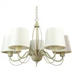 Подвесная люстра Arte Lamp Orlean A9310LM-5WG Цвет арматуры золото Цвет плафонов белый от ImperiumLoft