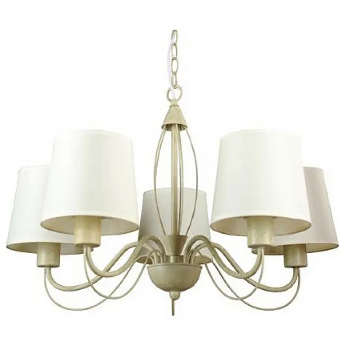 Подвесная люстра Arte Lamp Orlean A9310LM-5WG Цвет арматуры золото Цвет плафонов белый от ImperiumLoft