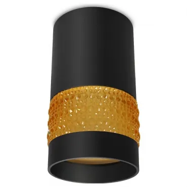 Накладной светильник Ambrella Techno 9 TN375 Цвет плафонов янтарный Цвет арматуры черный от ImperiumLoft