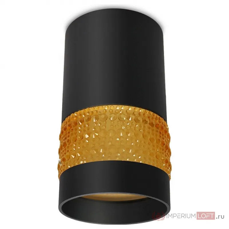 Накладной светильник Ambrella Techno 9 TN375 Цвет плафонов янтарный Цвет арматуры черный от ImperiumLoft