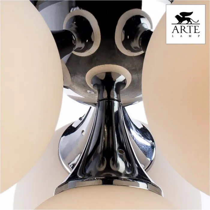 Потолочная люстра Arte Lamp Gelataio A2560PL-6CC Цвет арматуры хром Цвет плафонов белый от ImperiumLoft