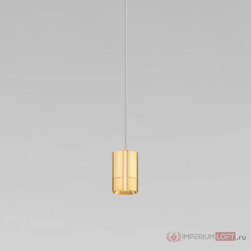Подвесной светильник Eurosvet Piccolo 50248/1 LED золото от ImperiumLoft