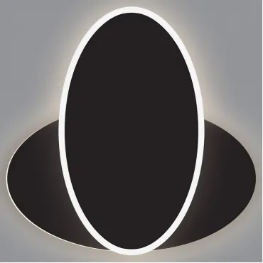 Накладной светильник Eurosvet Twirl 90315/2 черный 16W от ImperiumLoft