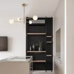 Люстра на штанге Lumion Estelle 4418/4C Цвет арматуры золото Цвет плафонов белый от ImperiumLoft