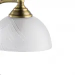 Настольная лампа декоративная MW-Light Восторг 19 242037301 Цвет плафонов белый Цвет арматуры латунь от ImperiumLoft