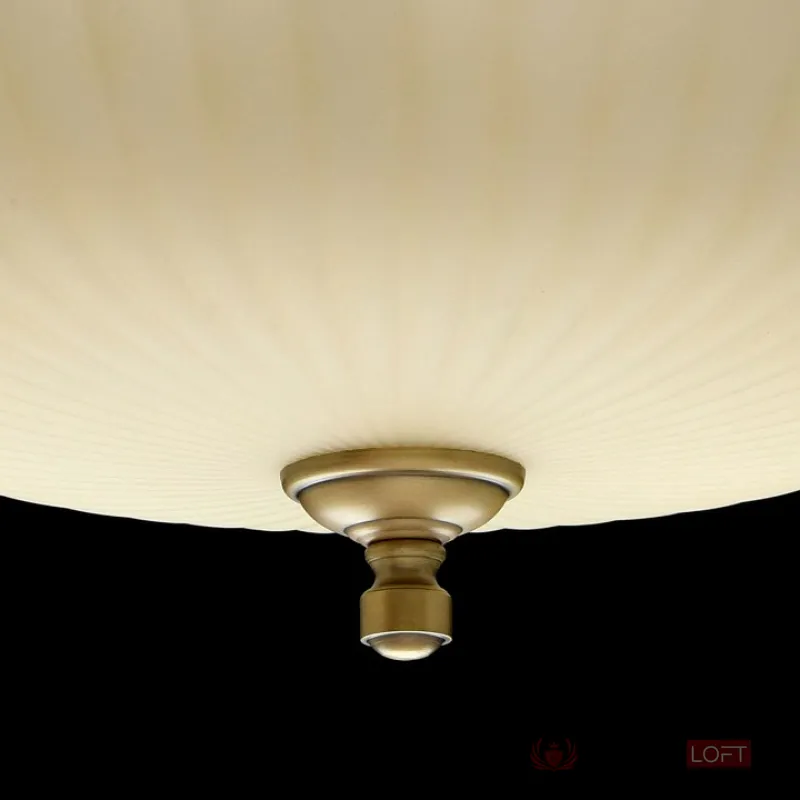Подвесная люстра MW-Light Афродита 1 317010809 Цвет арматуры бронза Цвет плафонов кремовый от ImperiumLoft