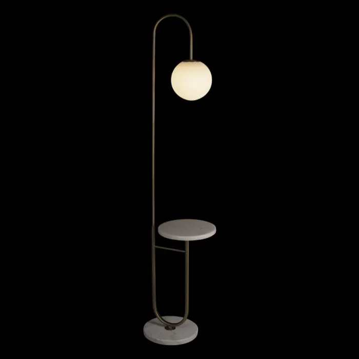 Стол журнальный с торшером Loft it Sonni 10145 Gold от ImperiumLoft