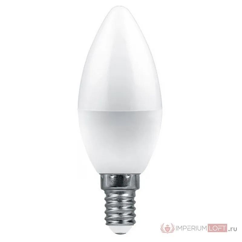 Лампа светодиодная Feron LB-1309 E14 9Вт 2700K 38059 Цвет арматуры хром Цвет плафонов прозрачный от ImperiumLoft