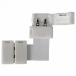 Соединитель лент угловой жесткий Elektrostandard LED 2L a038802 Цвет арматуры белый