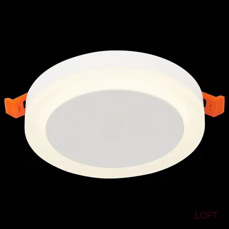 Встраиваемый светильник ST-Luce Ciamella ST104.542.06 Цвет арматуры белый Цвет плафонов белый от ImperiumLoft Встраиваемый светильник ST-Luce Ciamella ST104.542.06 Цвет арматуры белый Цвет плафонов белый от ImperiumLoft