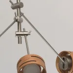 Люстра на штанге DeMarkt Чил-аут 725010103 Цвет арматуры никель Цвет плафонов коричневый от ImperiumLoft