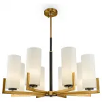 Подвесная люстра Maytoni Fortano MOD089PL-08BS Цвет арматуры латунь Цвет плафонов белый от ImperiumLoft